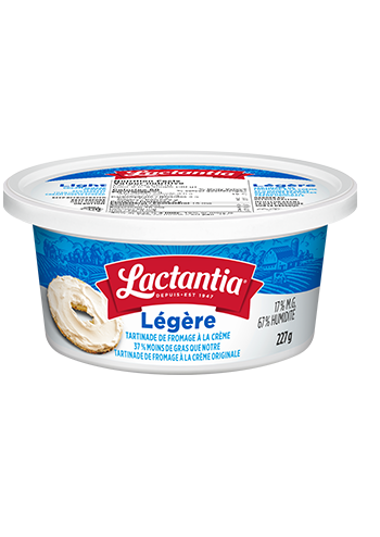 Fromage à la crème léger Lactantia® en pot