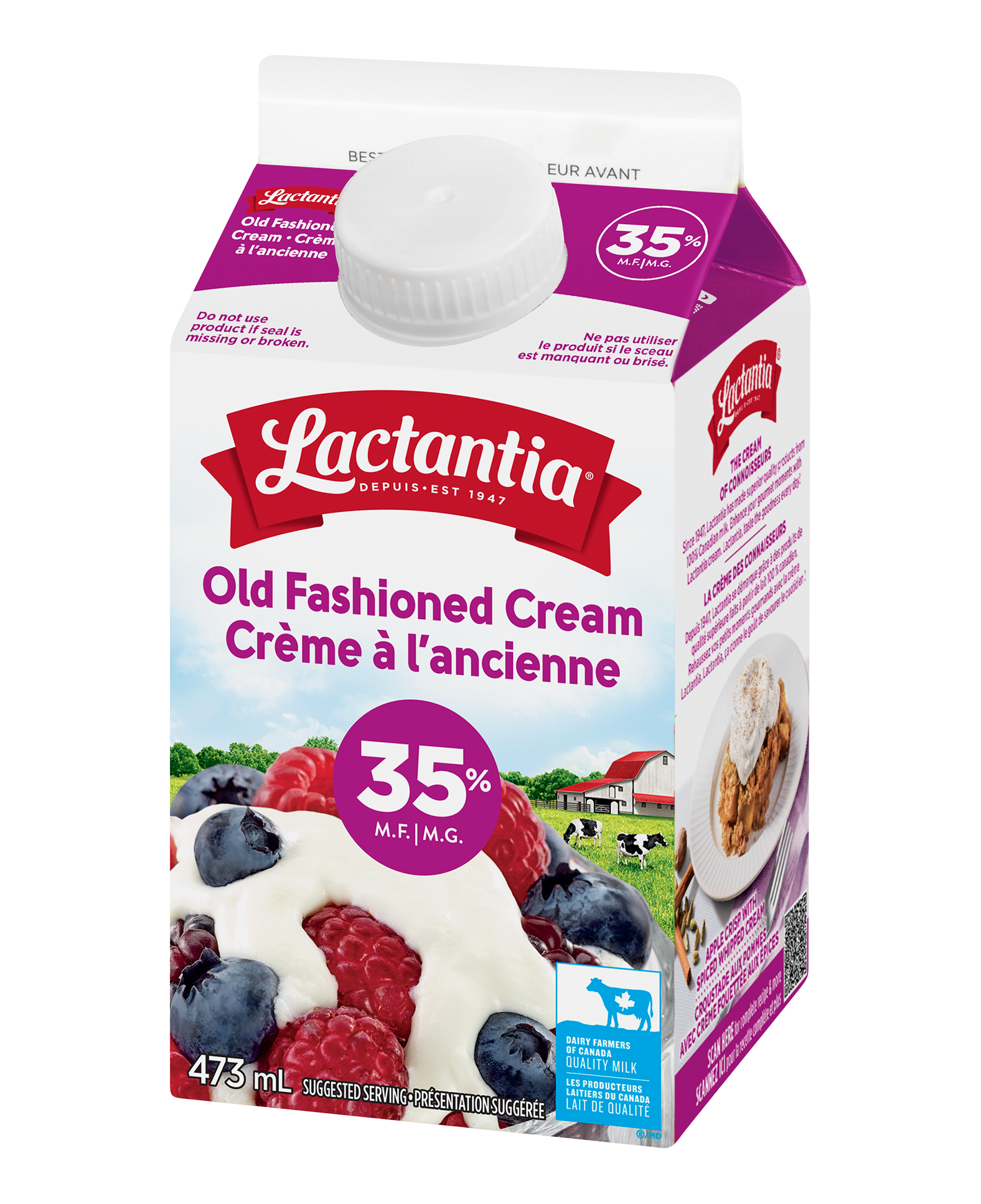 Lactantia® 35% Old Fashioned Cream