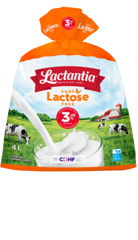 Lactantia® Lactose Free 3.25 % Milk 4L